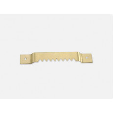 Attaccaglie a ponticello dentate da fissare con chiodi 56mm