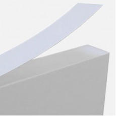 Bordino adesivo per foamboard Bianco