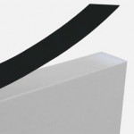 Bordino adesivo per foamboard Nero