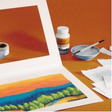 Kit montaggio museale: colla di amido + nastro tessuto + carta giapponese